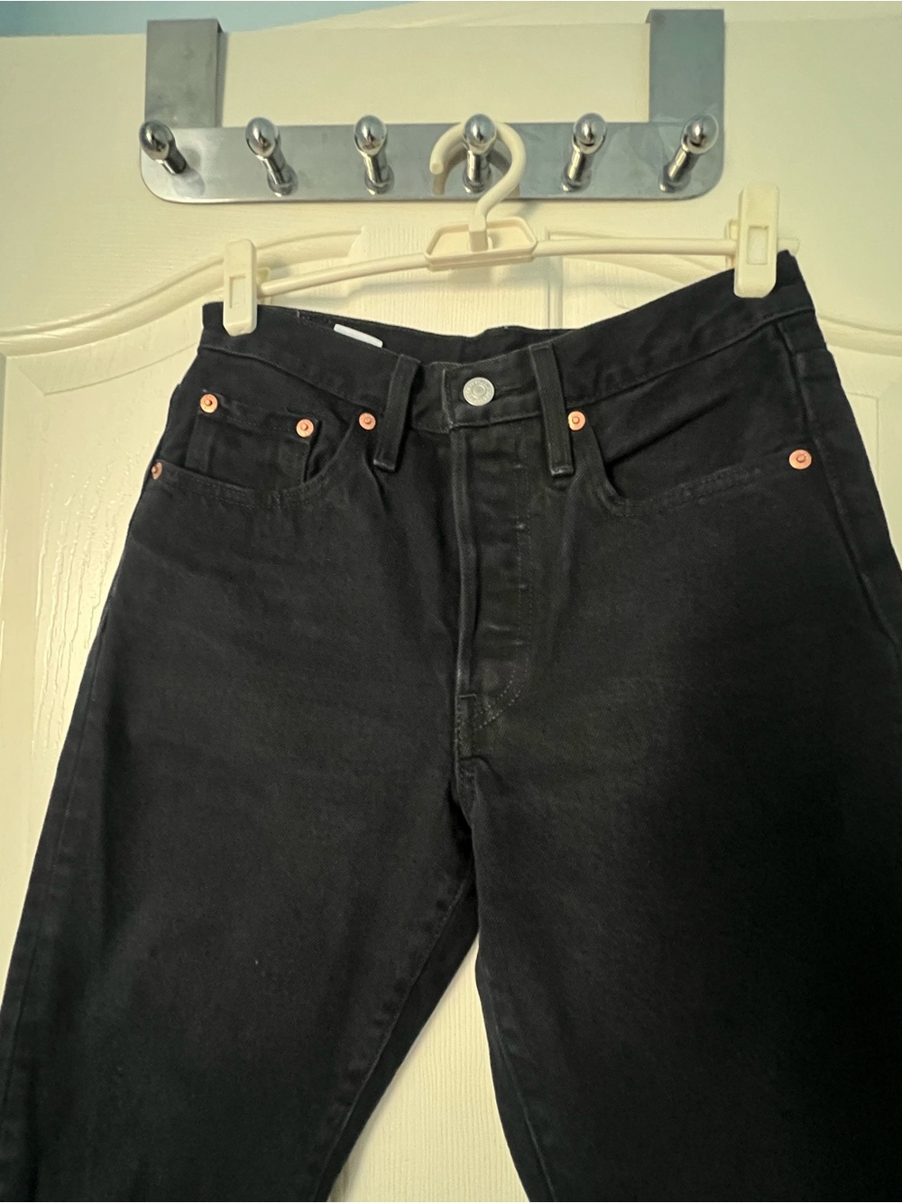 Classic Levi’s 501 True Black Jeans